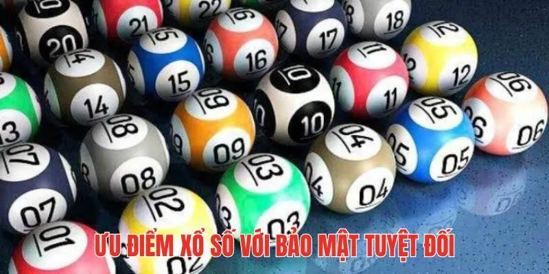 Ưu điểm xổ số với bảo mật tuyệt đối
